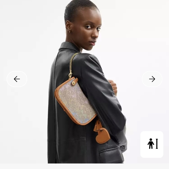 NWT COACH Rainbow Crystal Swinger 20 - Picture 13 of 15